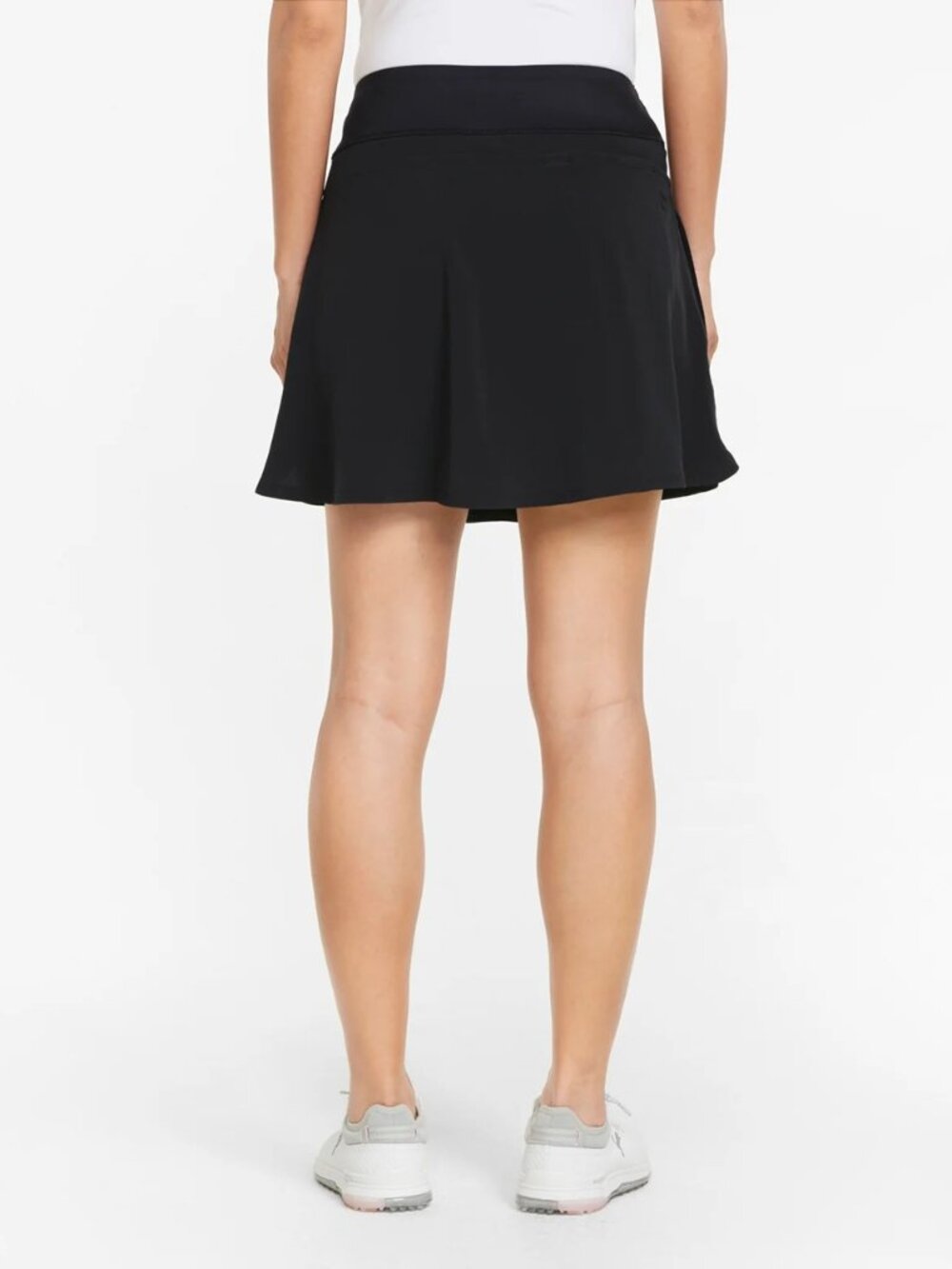 Puma PWRSHAPE Solid Golf Skirt Skort Black Medium - Picture 2 of 12